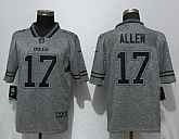 Nike Bills 17 Josh Allen Gray Gridiron Gray Vapor Untouchable Limited Jersey,baseball caps,new era cap wholesale,wholesale hats